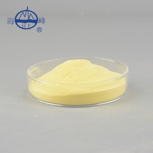 Yellow powder printing release dyeing chemical protective agent